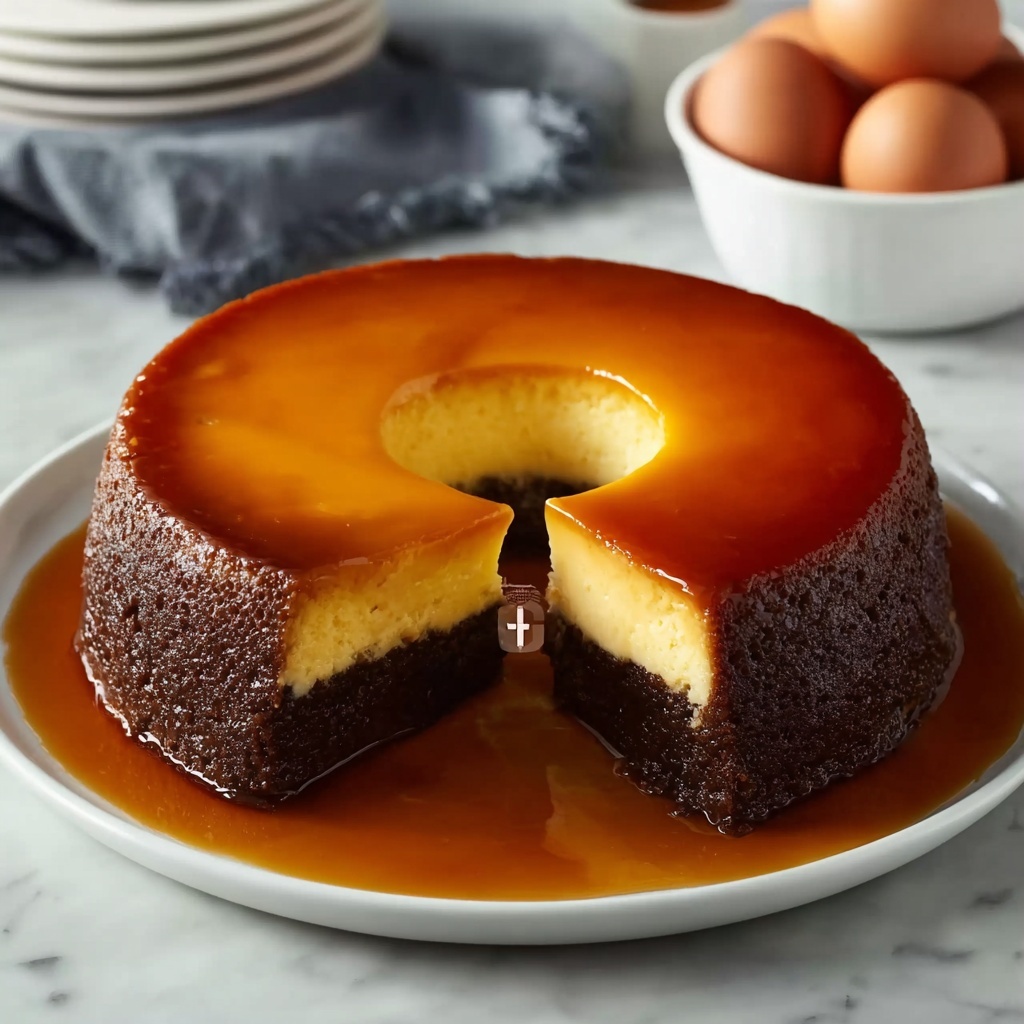 Chocoflan Recipe - Recipe Image
