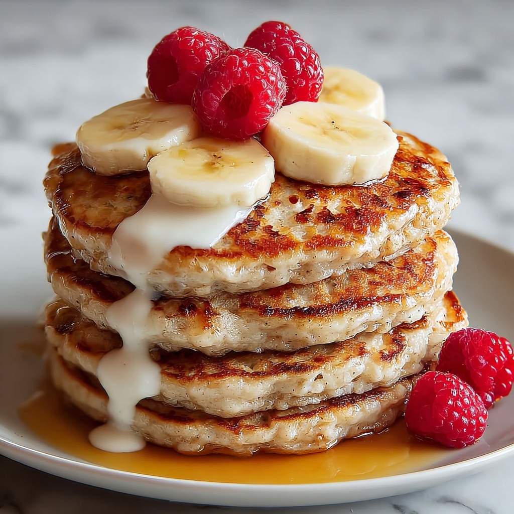 Banana Oat Pancakes Recipe - Recipe Image