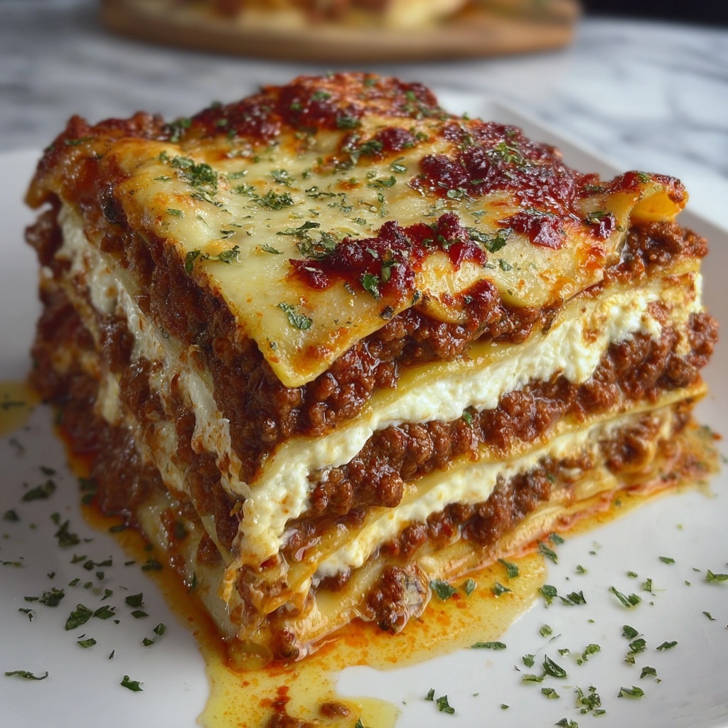 Million Dollar Italian Lasagna Recipe - Recipe Image
