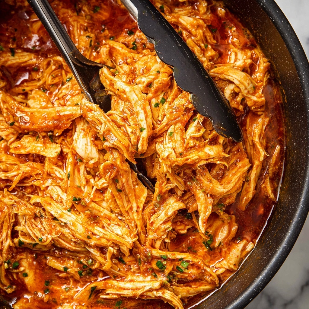 Zesty Slow Cooker BBQ Chicken Recipe - Recipe Image