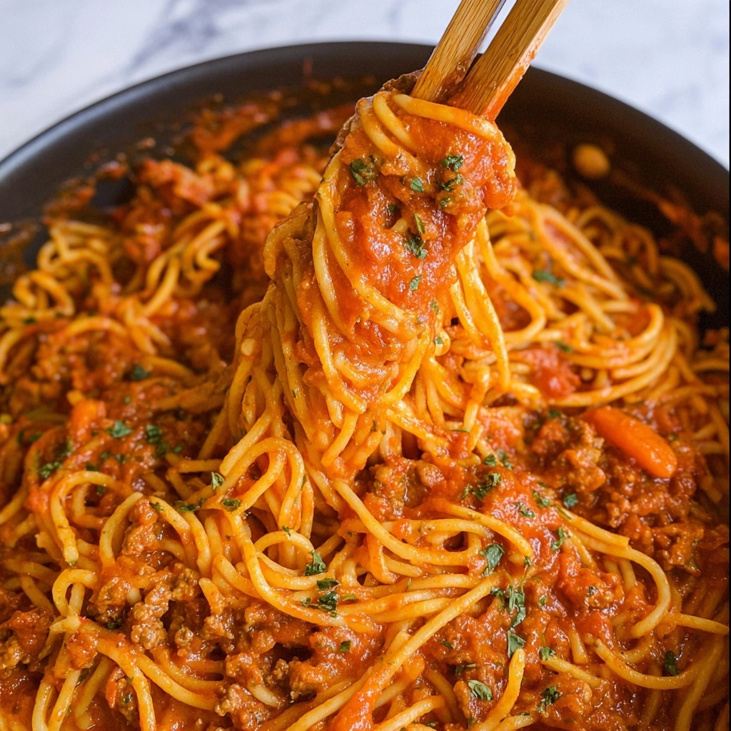 One-Pot Taco Spaghetti Recipe - Recipe Image
