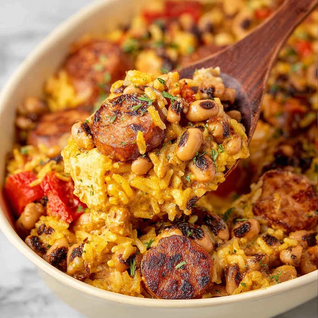 Hoppin' John Casserole Recipe - Recipe Image