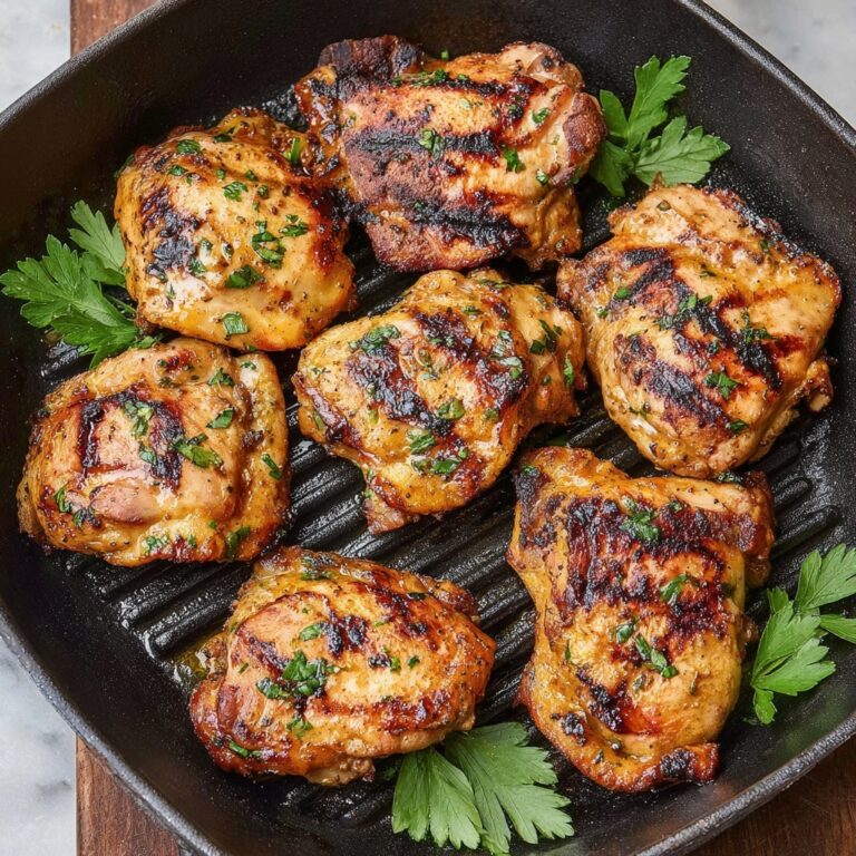 The Best Grilled Chicken Thighs Recipe