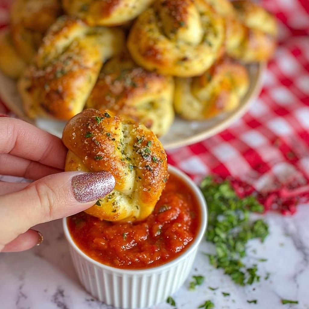 Easy Parmesan Bread Twists Recipe - Recipe Image