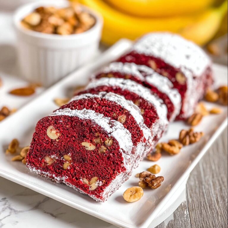 Red Velvet Banana Bread Recipe