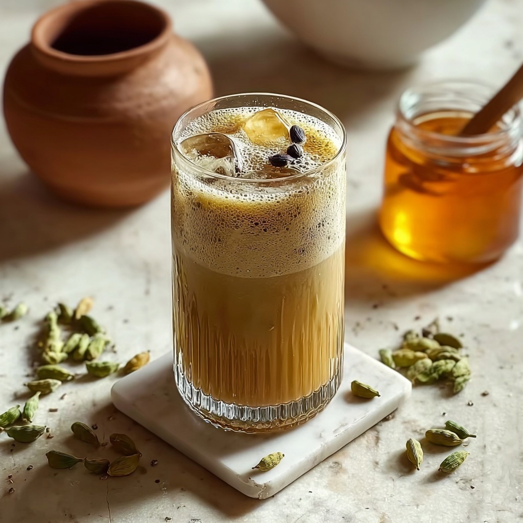 Cardamom Iced Latte Recipe - Recipe Image