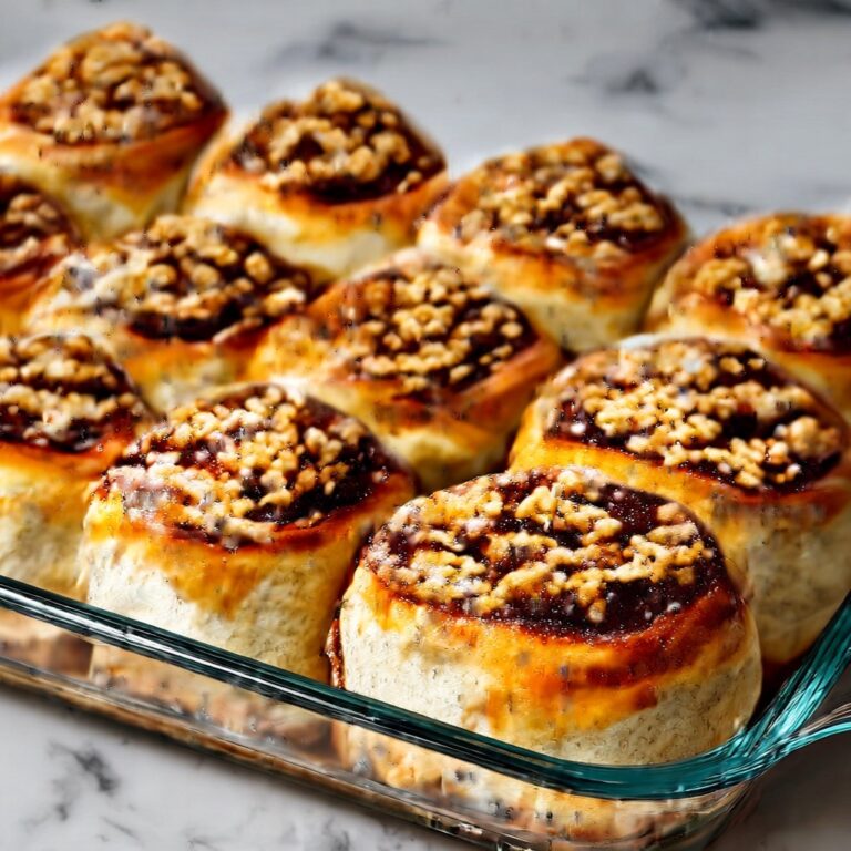 Peach Cobbler Cinnamon Rolls Recipe