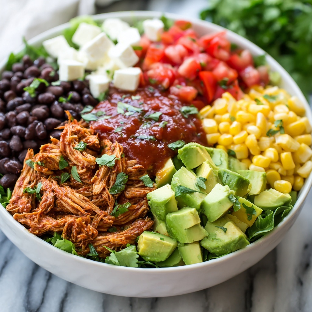 Slow Cooker Mexican Chicken Burrito Bowl Recipe - Recipe Image