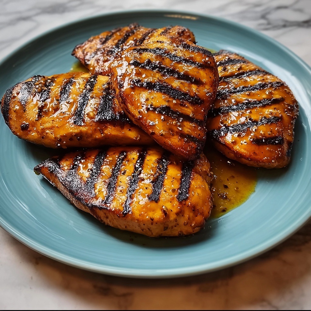 Honey Mustard Grilled Chicken Breast Recipe - Recipe Image