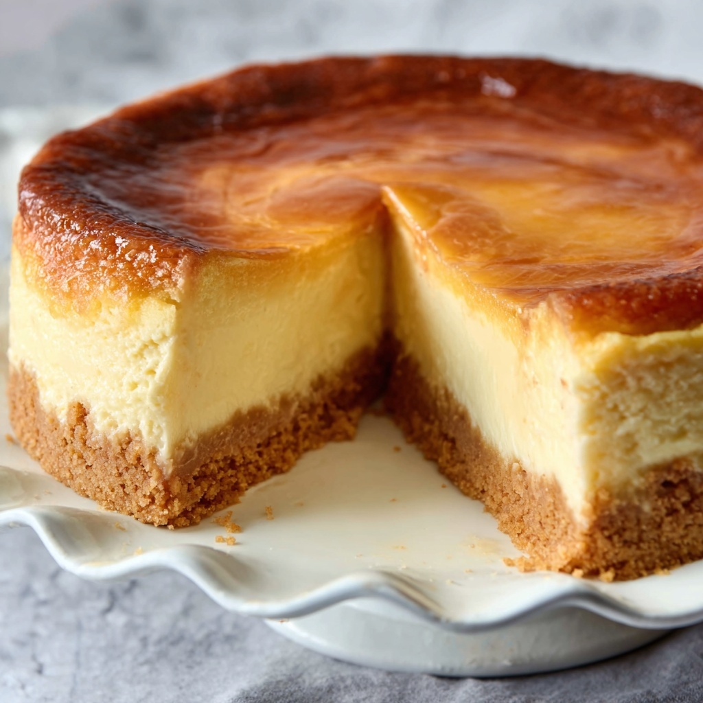 Custard Cake with Caramel and Meringue Recipe - Recipe Image