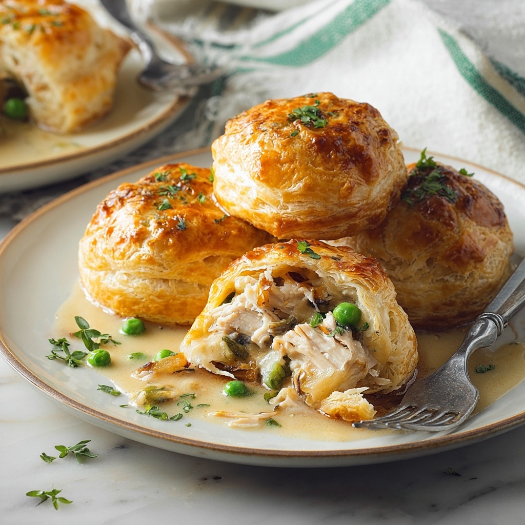 Chicken and Vegetable Biscuit Pot Pie Recipe - Recipe Image