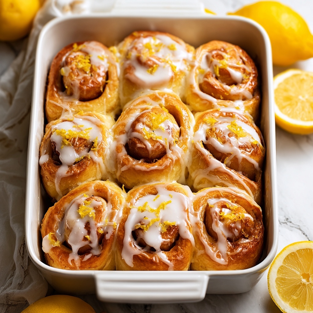 Lemon Rolls Recipe - Recipe Image