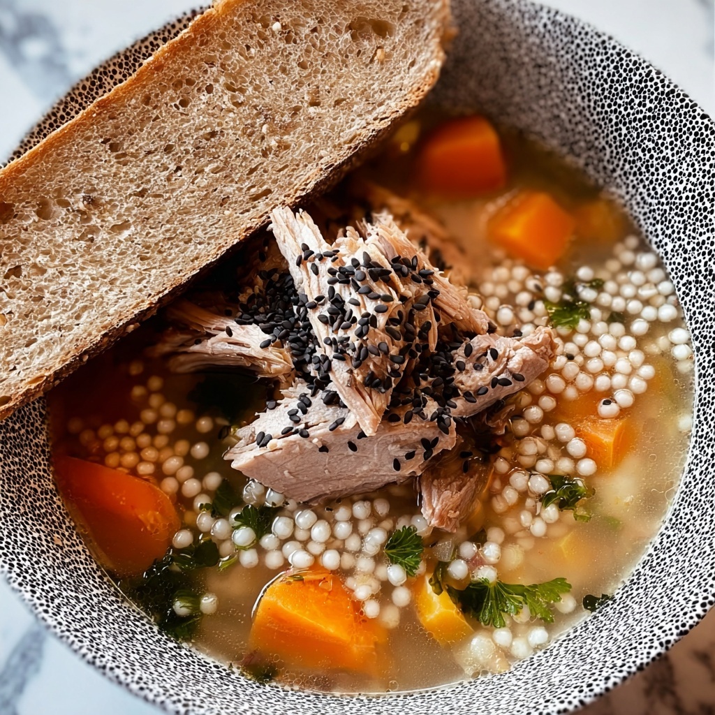 Crockpot Chicken and Barley Soup Recipe - Recipe Image