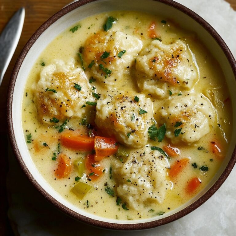 Chicken and Dumpling Soup Recipe
