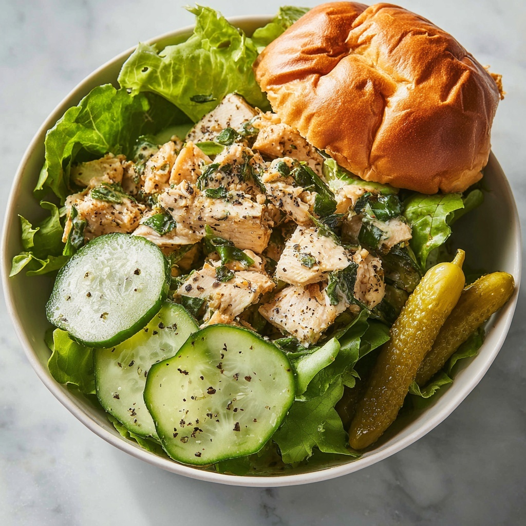 Dill Pickle Chicken Salad Recipe - Recipe Image
