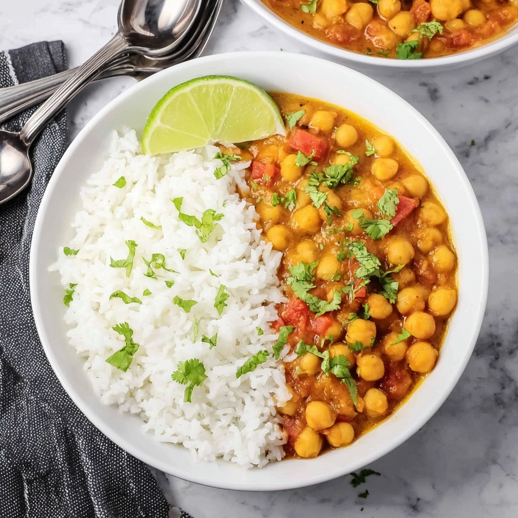 Easy Vegan Chickpea Curry Recipe - Recipe Image