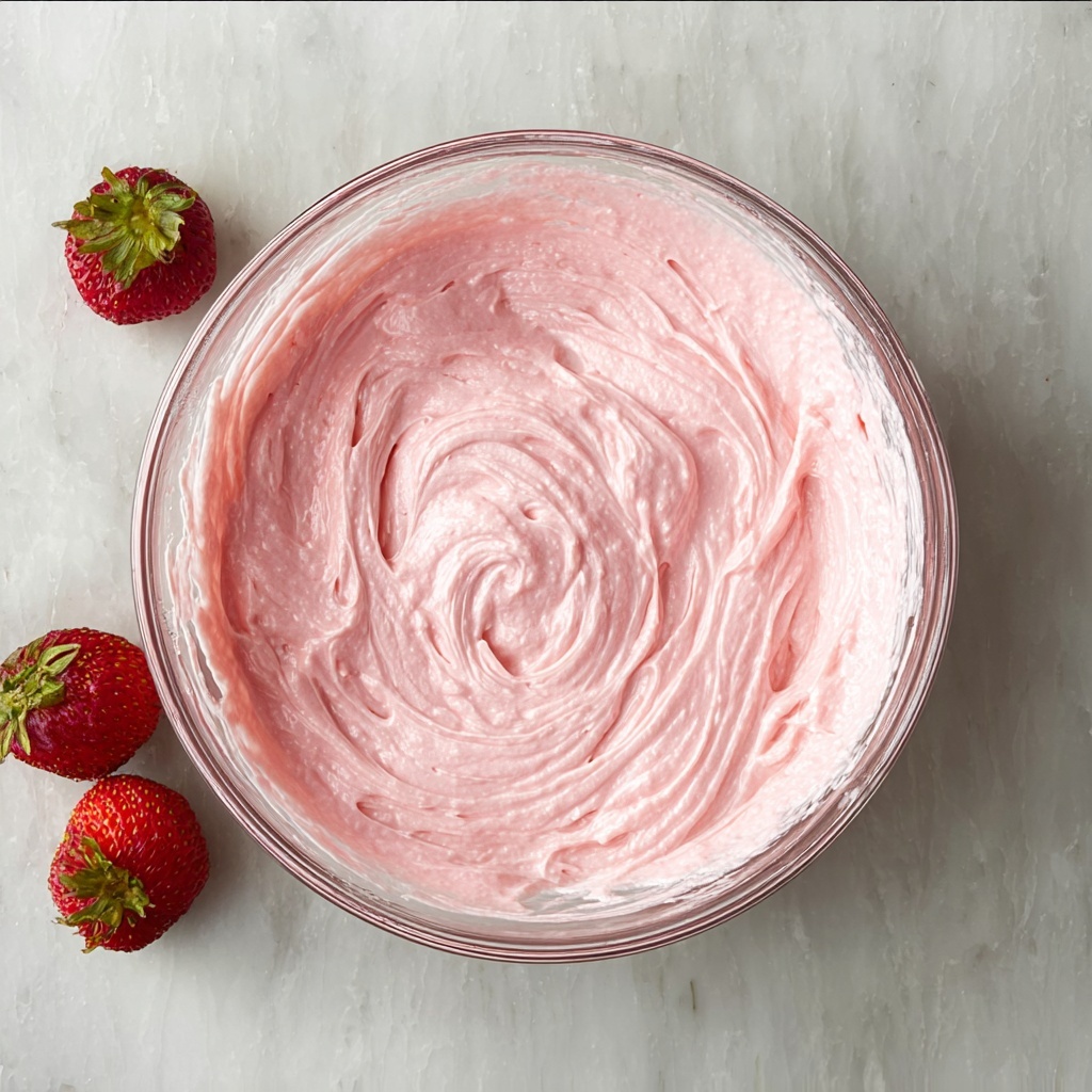 Strawberry Cream Cheese Frosting Recipe - Recipe Image