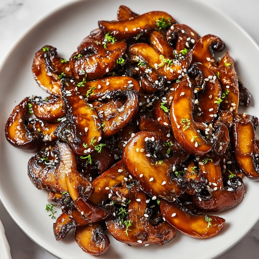 Gochujang Mushrooms Recipe - Recipe Image