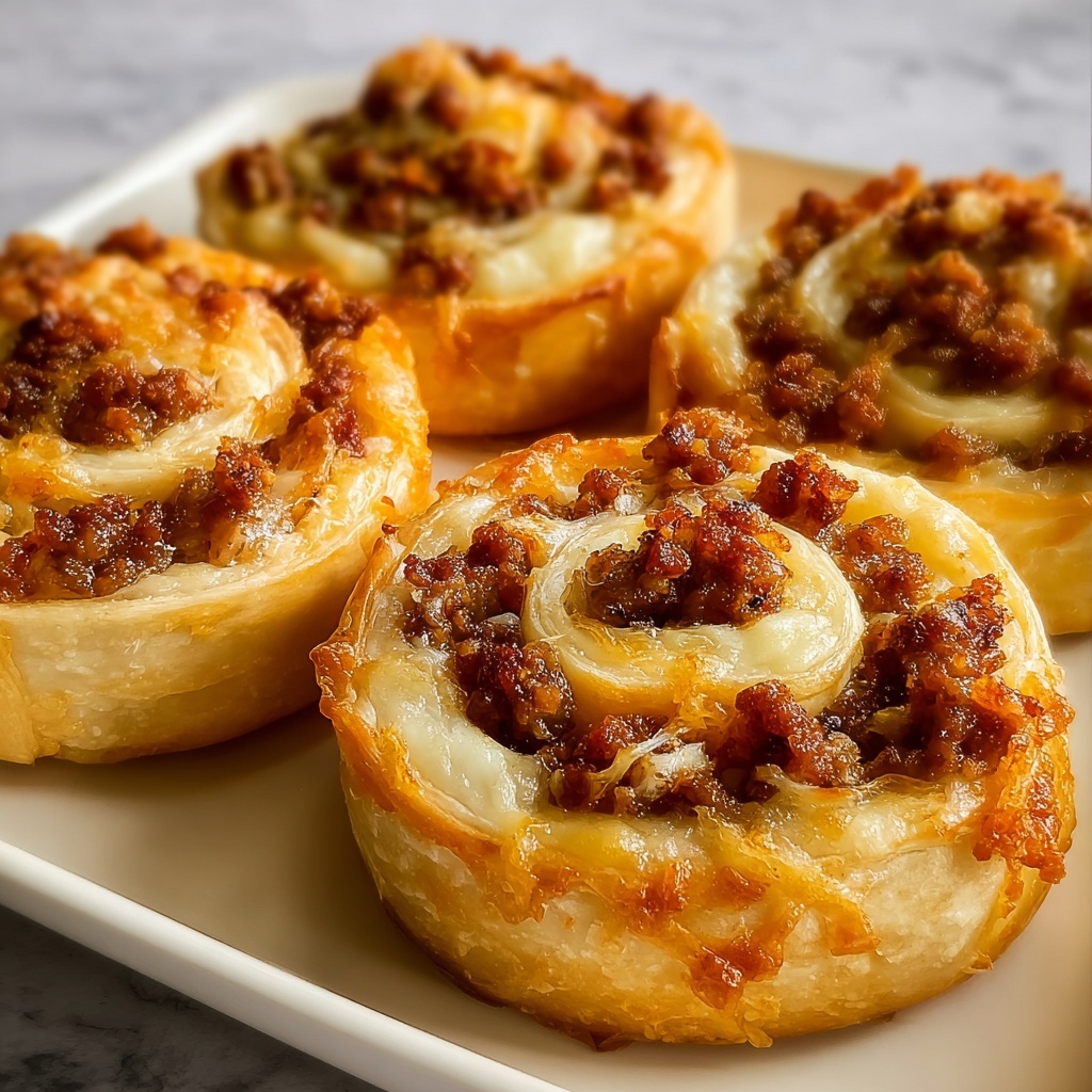 Sausage Pinwheels Recipe - Recipe Image