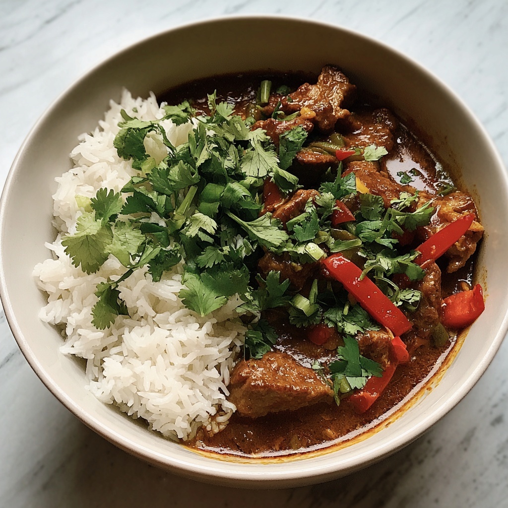 Slow-Cooker Beef Curry Recipe - Recipe Image
