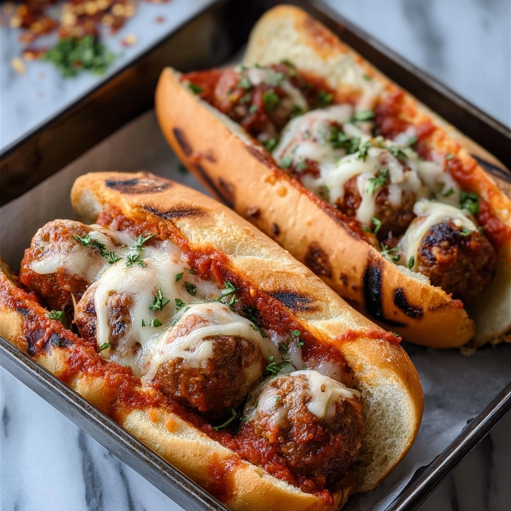 Ultimate Beefy Meatball Sub Delight Recipe - Recipe Image