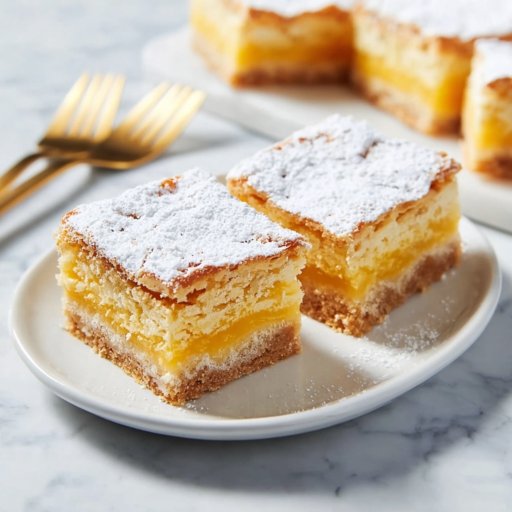 Gooey Cream Cheese Bars Recipe - Recipe Image