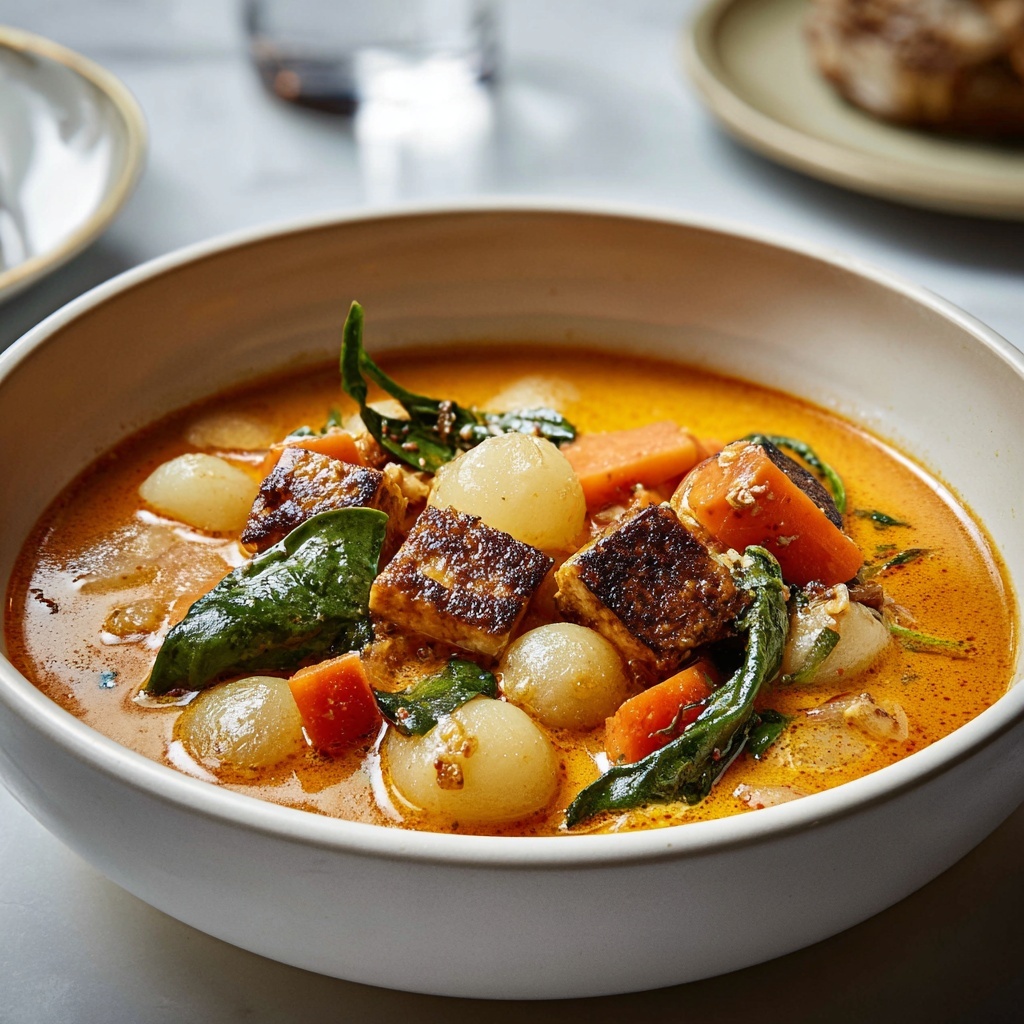 Hearty Roasted Vegetable Soup Recipe - Recipe Image