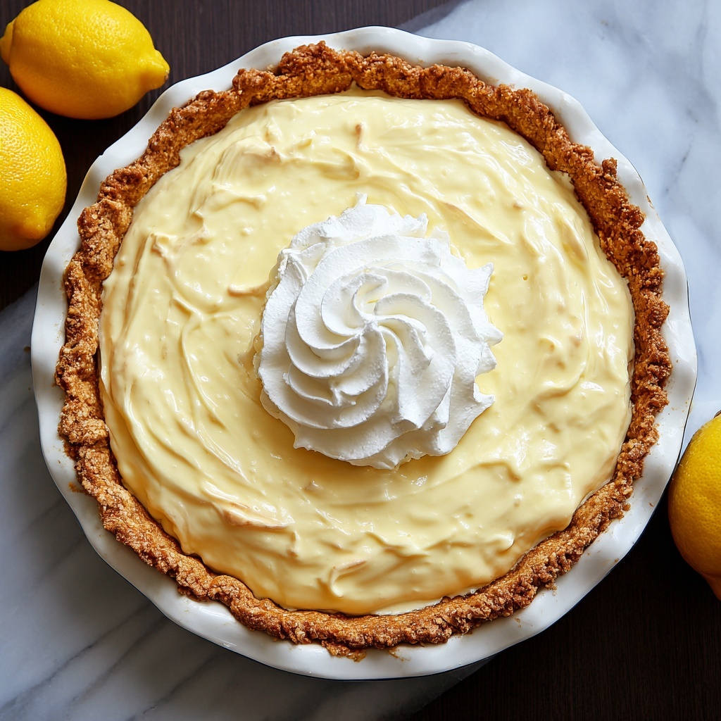 Easy Lemon Cream Pie Recipe - Recipe Image