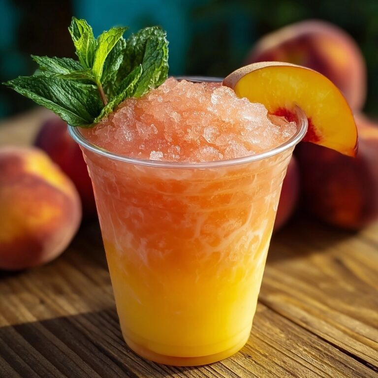 Fuzzy Peach Refresher Drink: The Ultimate Summer Cooler Recipe