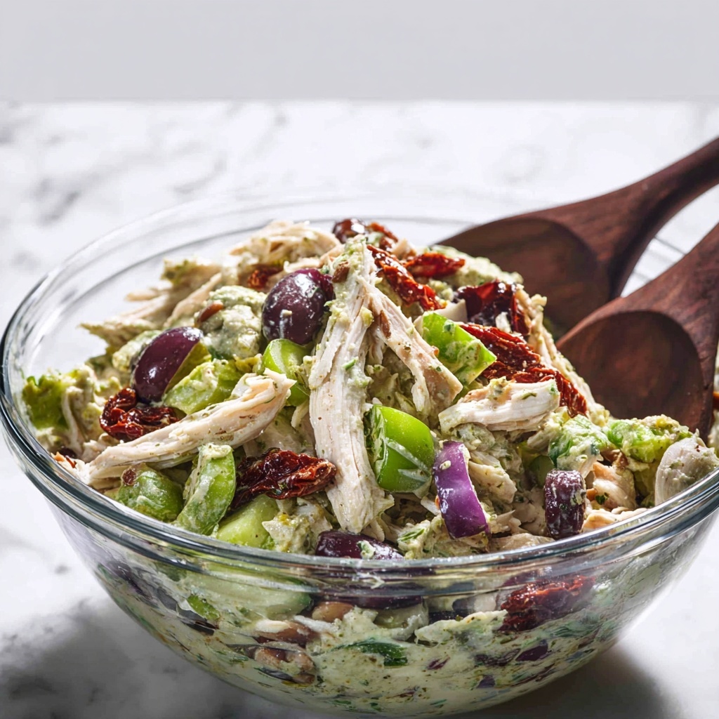 Greek Avocado Chicken Salad Recipe - Recipe Image