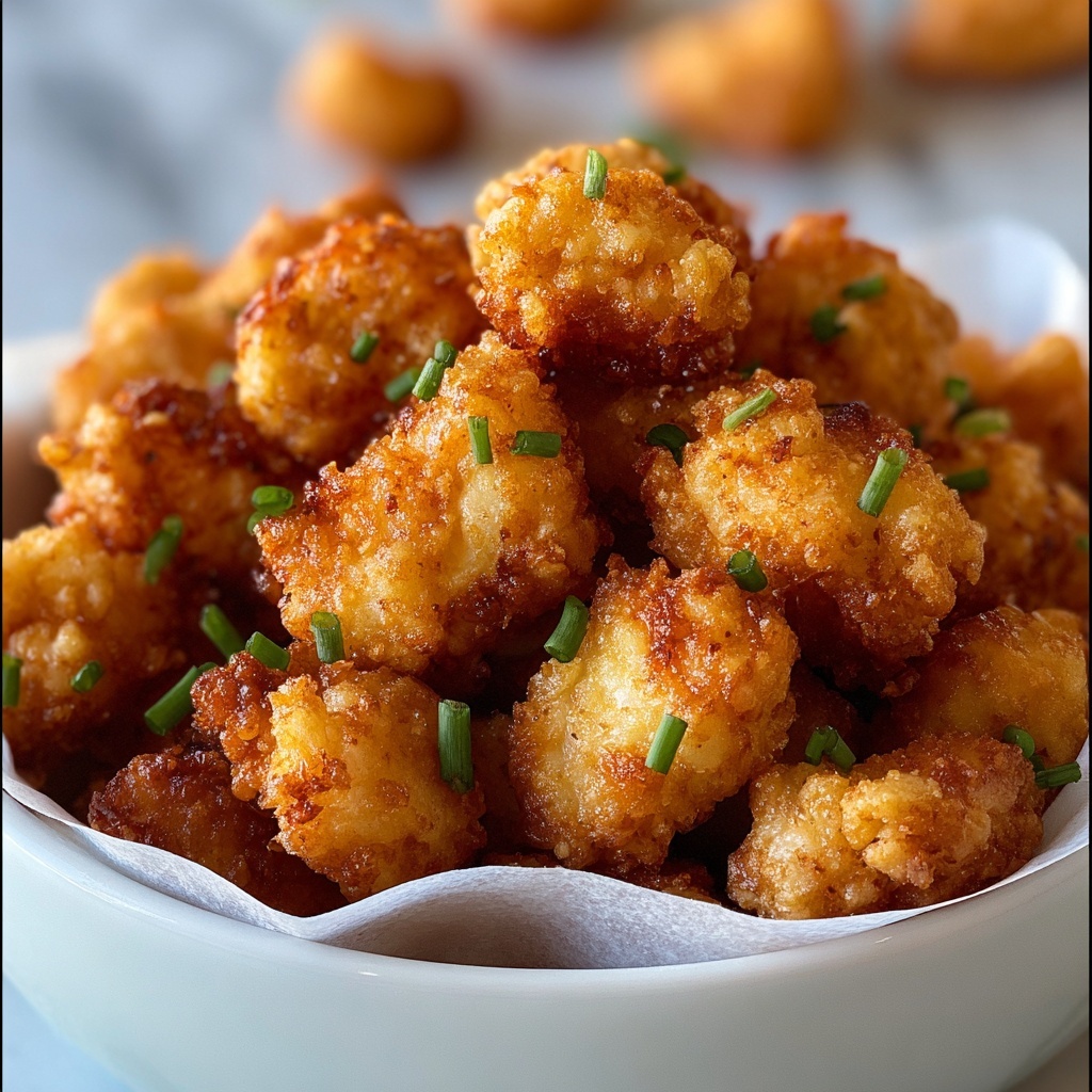 Crispy Popcorn Chicken with Buttermilk Marinade Recipe - Recipe Image