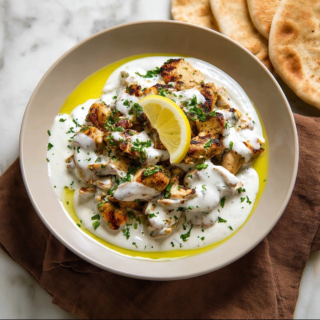 Lebanese Lemon Garlic Chicken - Al Aseel Copycat Recipe - Recipe Image