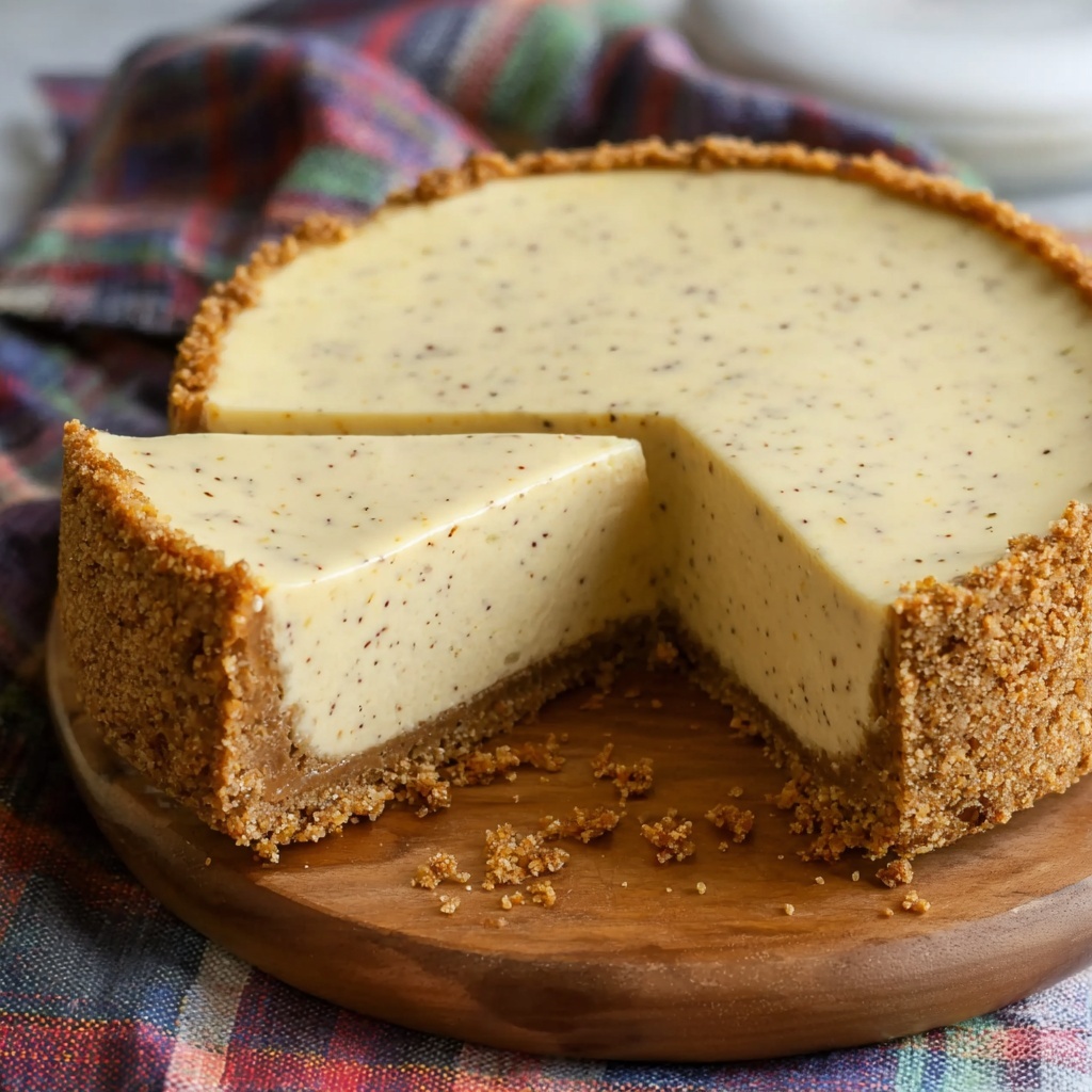 Vanilla Bean Brown Butter Cheesecake Recipe - Recipe Image
