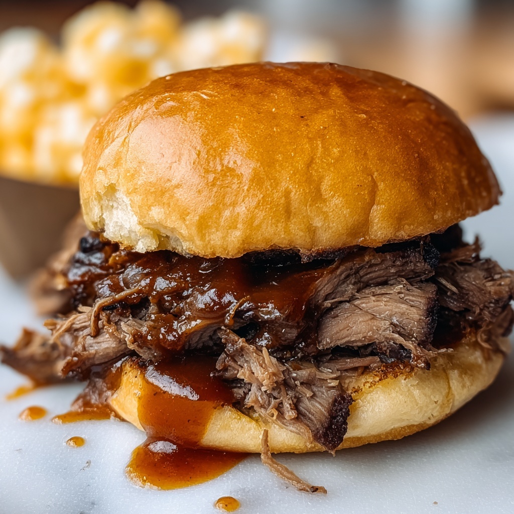 BBQ Brisket Sandwich Recipe - Recipe Image