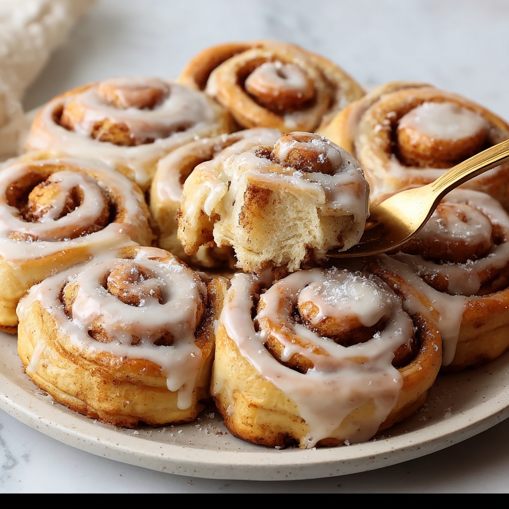 Fat-Free Greek Yogurt Cinnamon Rolls Recipe - Recipe Image