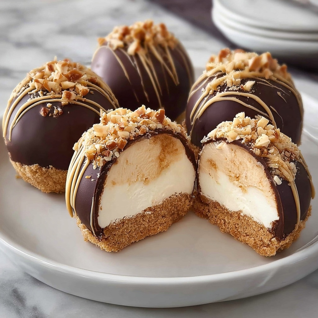 No-Bake Peanut Butter Cheesecake Balls Recipe - Recipe Image