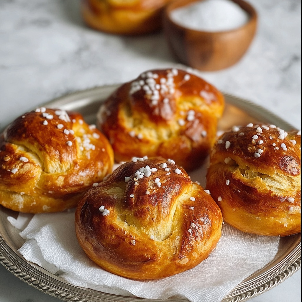 Easy Homemade Soft Pretzels Recipe - Recipe Image