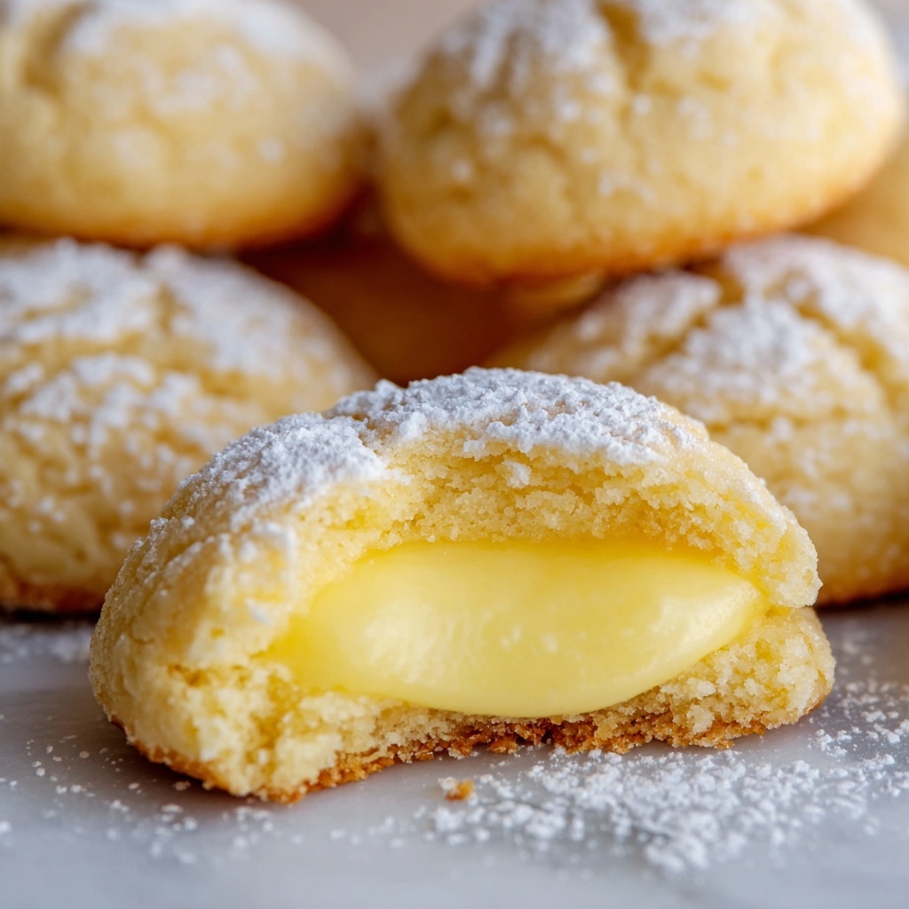 Stuffed Lemon Cookies Recipe - Recipe Image