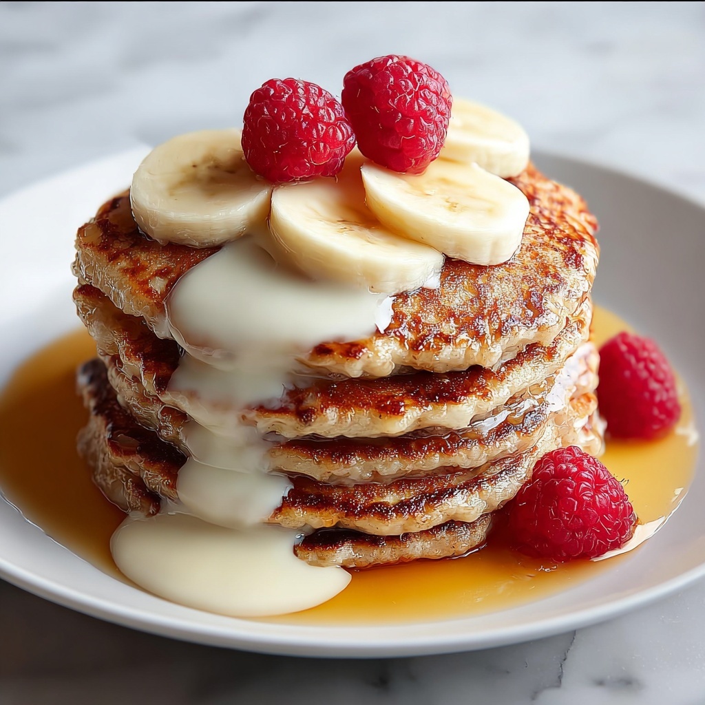 Banana Oat Pancakes Recipe - Recipe Image