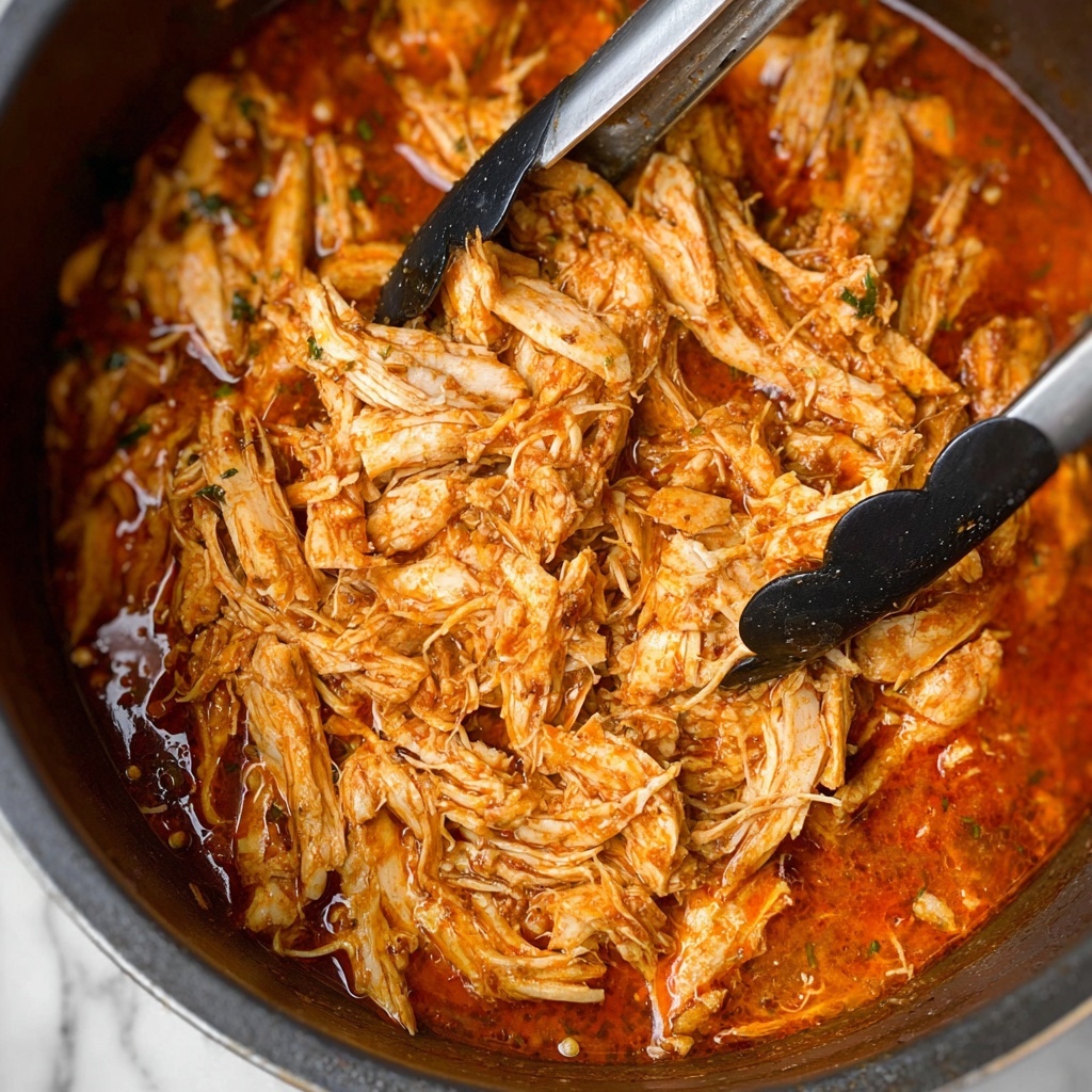 Zesty Slow Cooker BBQ Chicken Recipe - Recipe Image