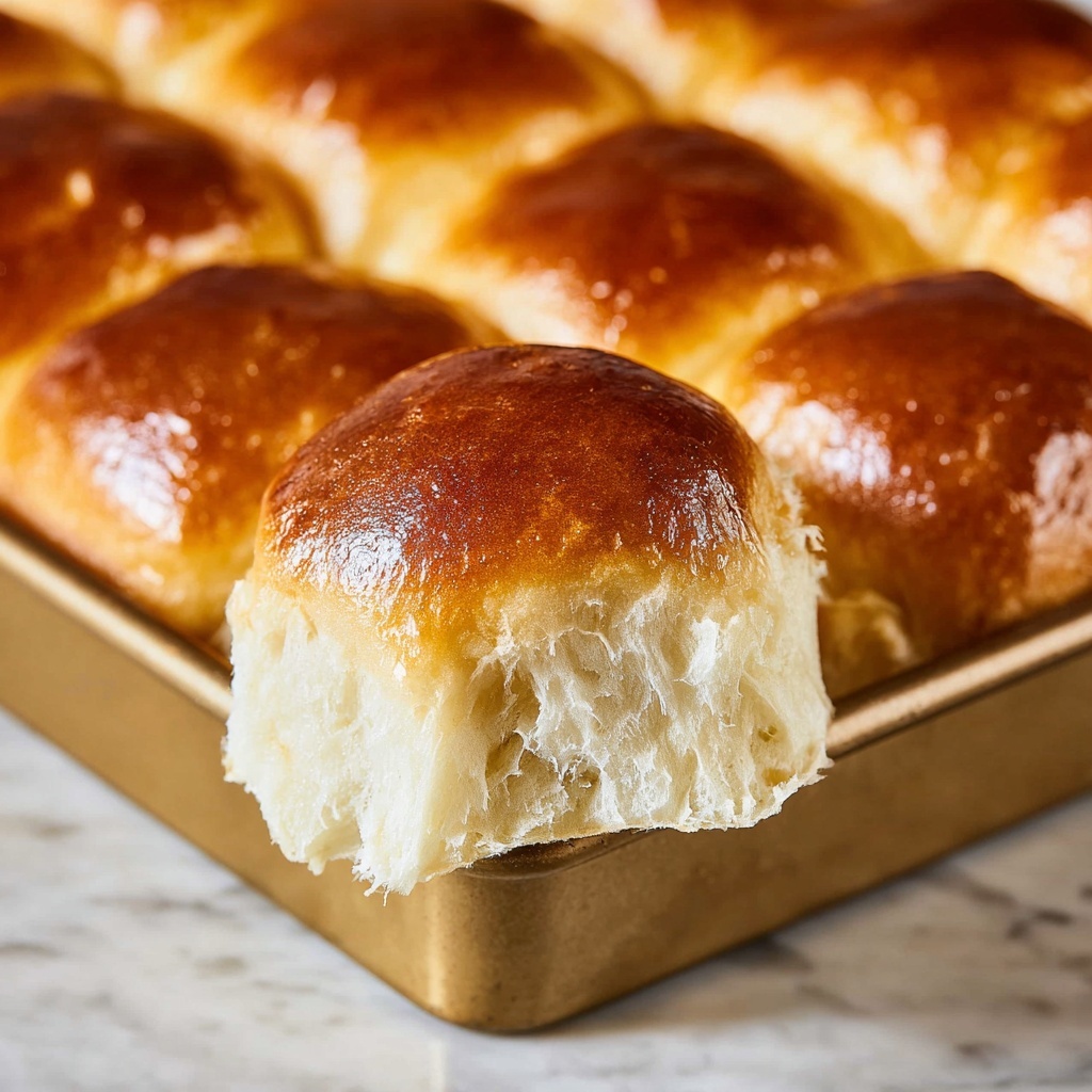 School Cafeteria Yeast Rolls Recipe - Recipe Image