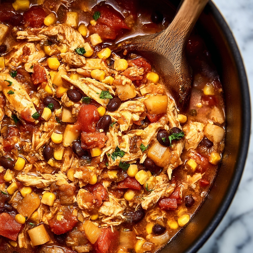 Slow Cooker Spicy Chicken Stew Recipe - Recipe Image