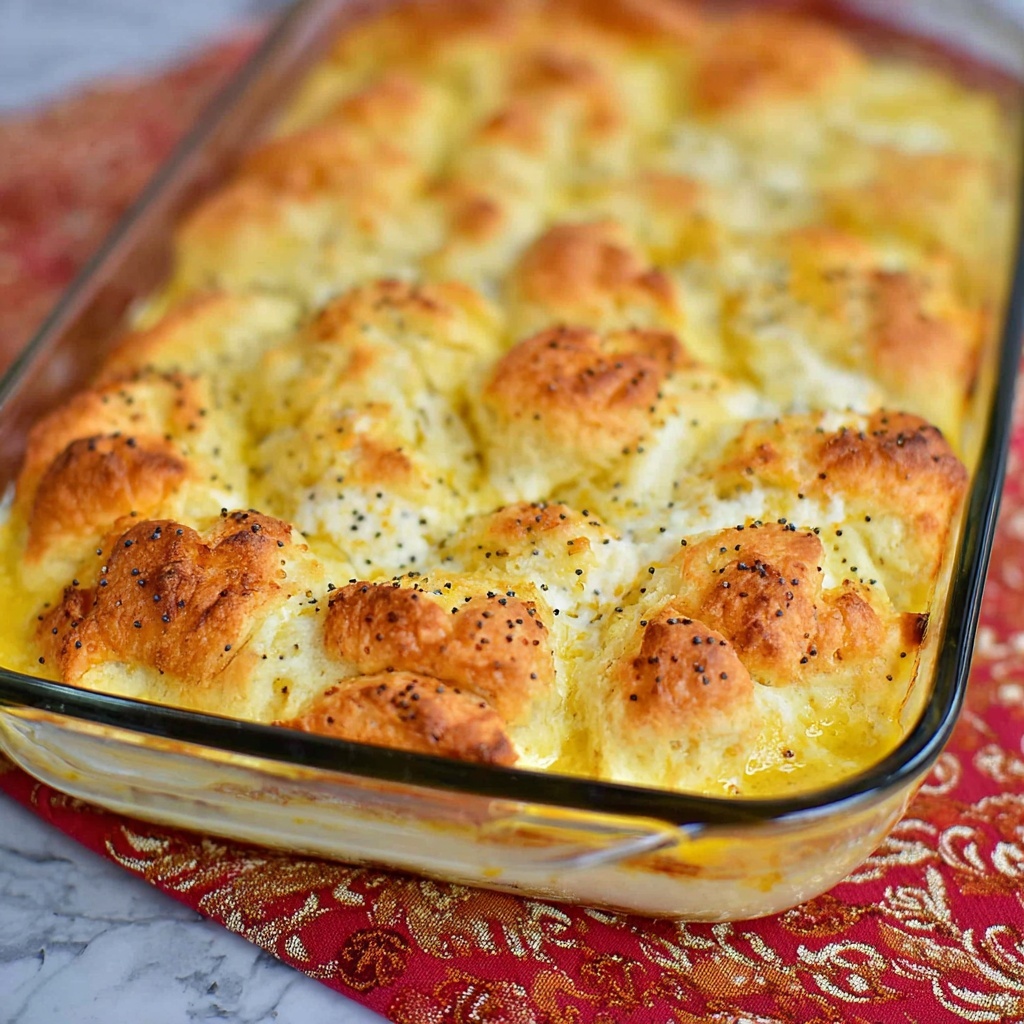 Chicken Poppy Seed Bubble Up Recipe - Recipe Image