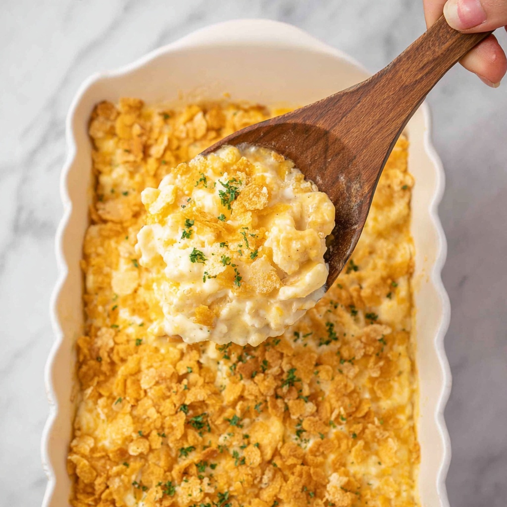 Cheesy Corn Casserole Recipe - Recipe Image