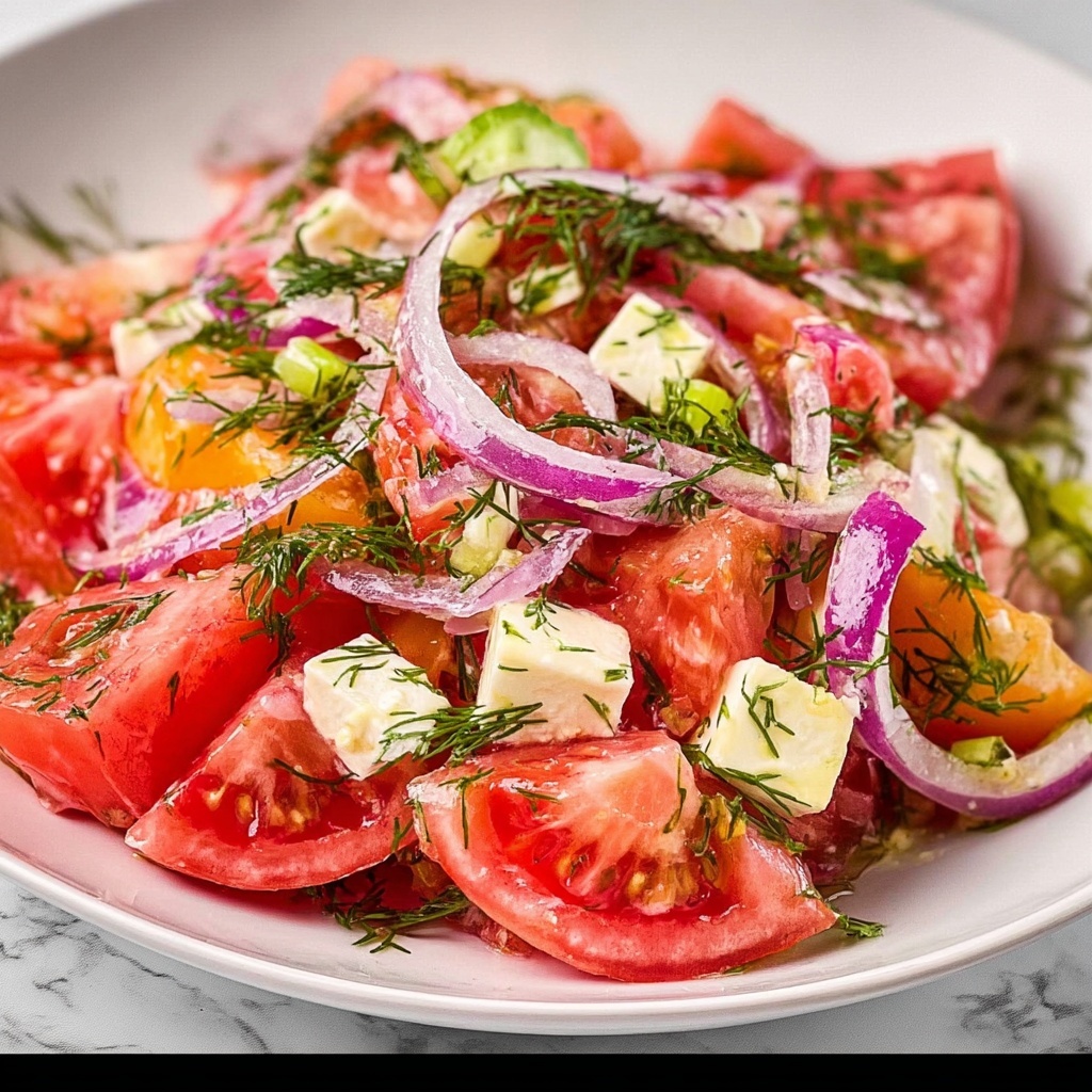 Easy Tomato Salad Recipe - Recipe Image