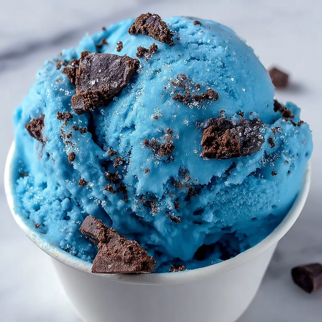 Cookie Monster Edible Cookie Dough Recipe - Recipe Image