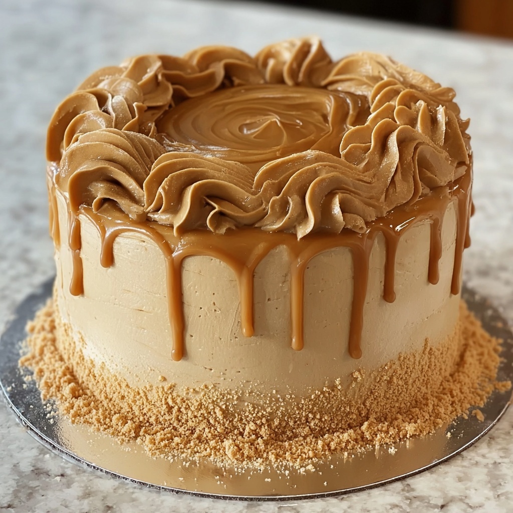 Baptist Pound Cake with Caramel Icing Recipe - Recipe Image