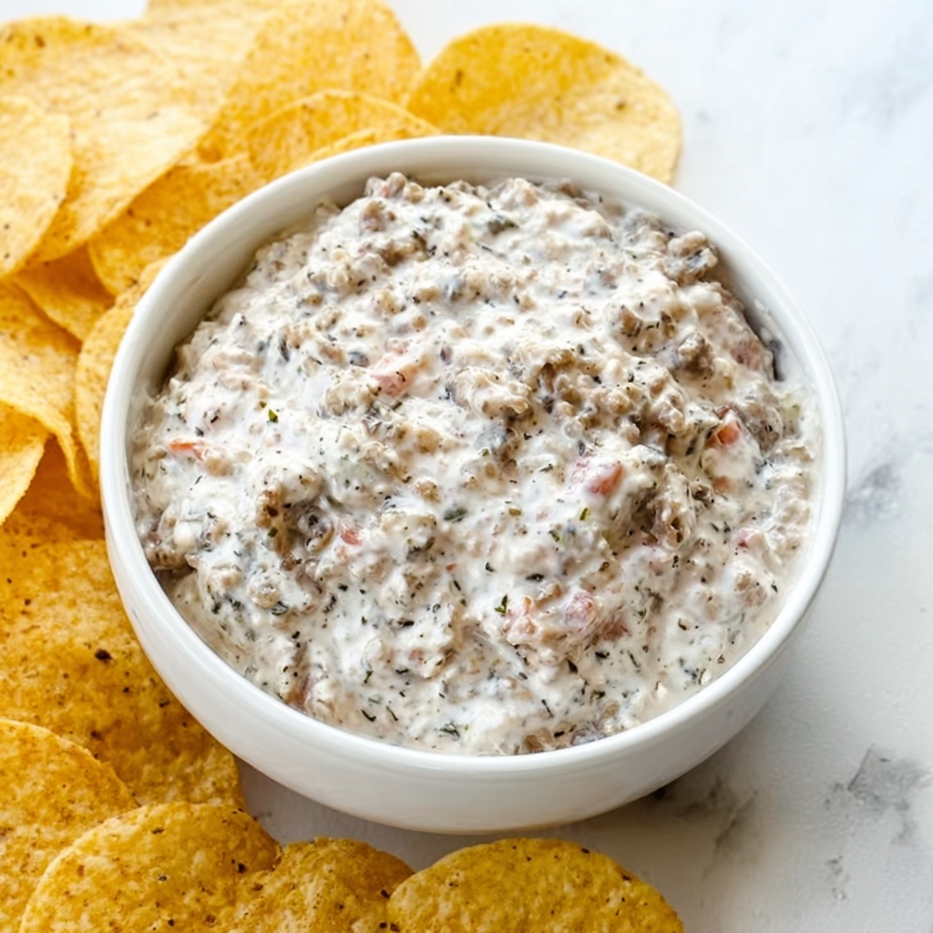 Easy Sausage Dip Recipe - Recipe Image