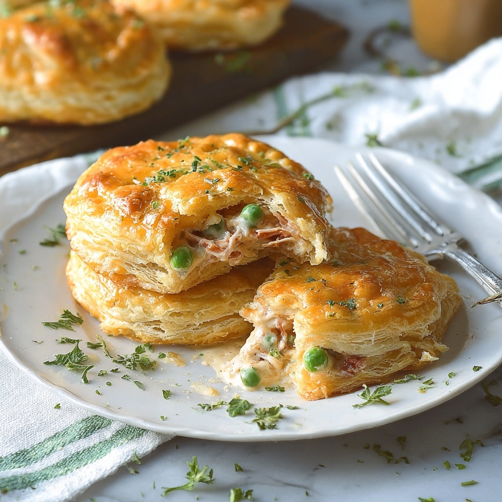 Chicken and Vegetable Biscuit Pot Pie Recipe - Recipe Image