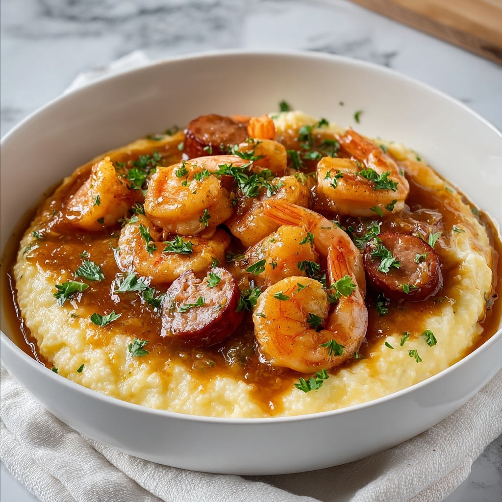 Lowcountry Shrimp and Grits Recipe - Recipe Image